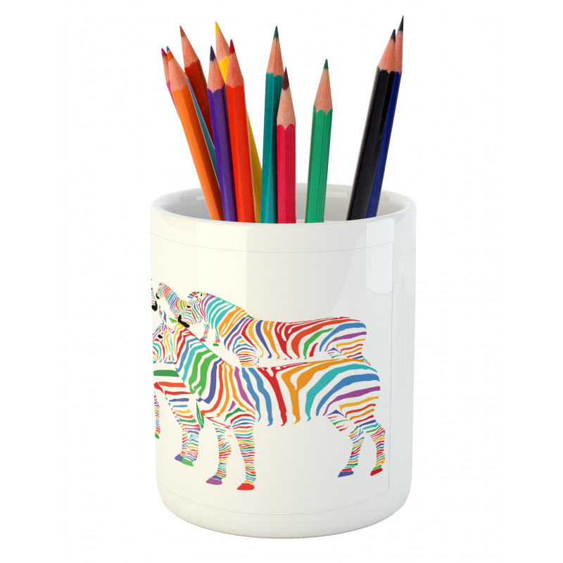 Colorful Animals Pencil Pen Holder