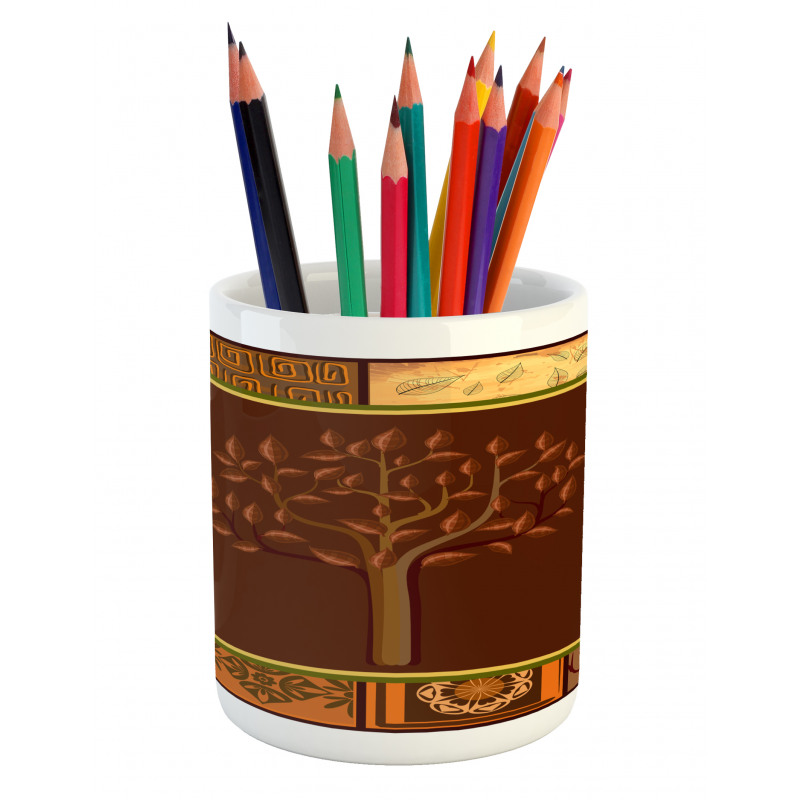 Native Art Pencil Pen Holder