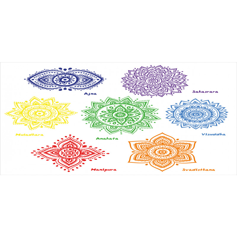 Colorful Chakra Pencil Pen Holder