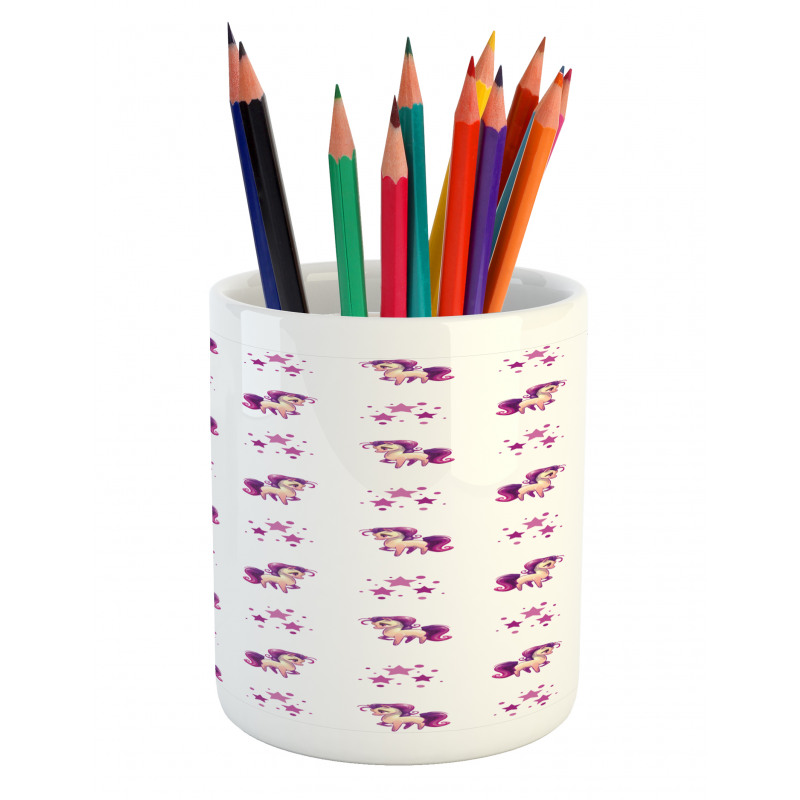 Horse Little Pony Unicorn Pencil Pen Holder