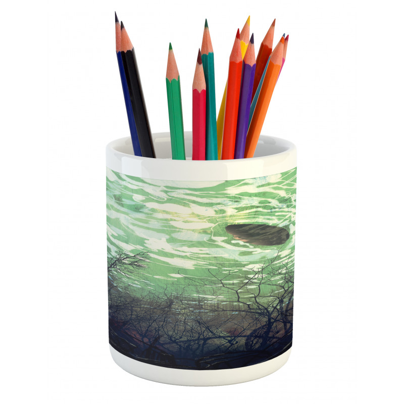 Underwater World Art Pencil Pen Holder