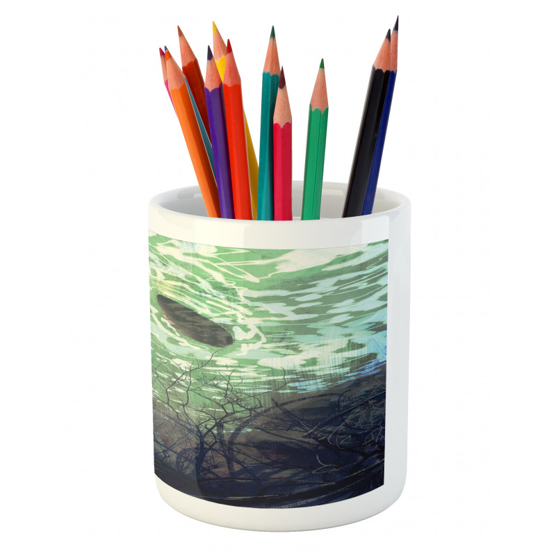 Underwater World Art Pencil Pen Holder