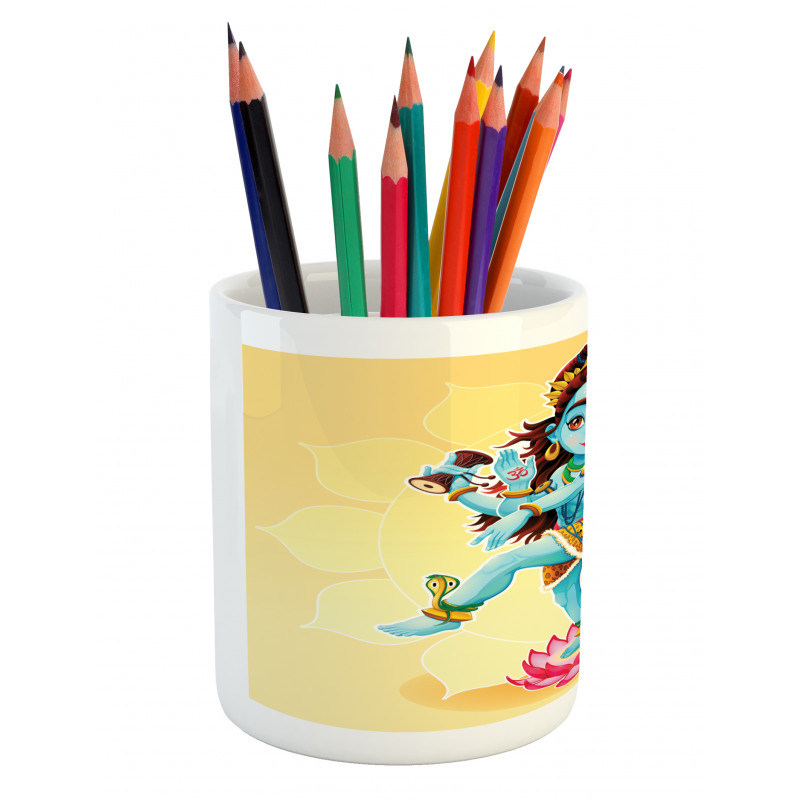 Cartoon Eastern Figure Pencil Pen Holder