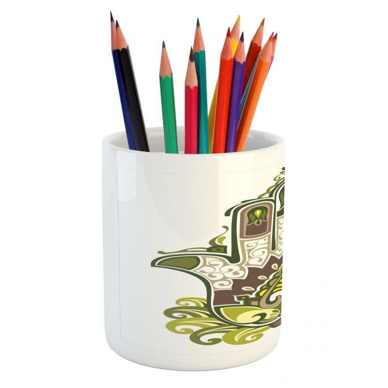 Natural Harmony Theme Pencil Pen Holder