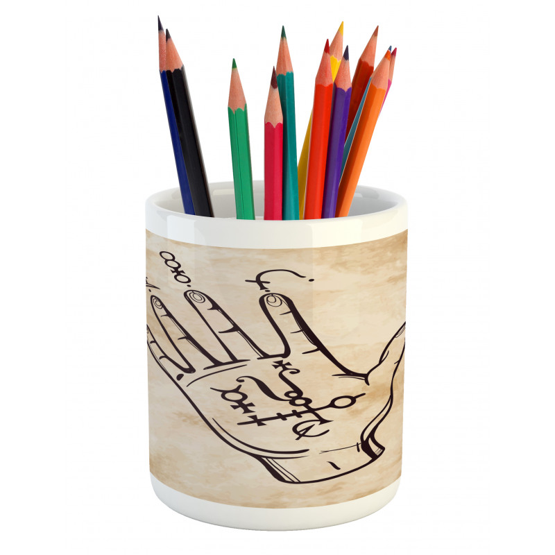 Retro Medieval Form Pencil Pen Holder