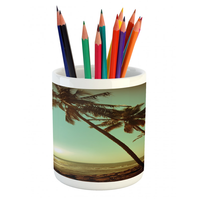 Sunset Pacific Dusk Pencil Pen Holder