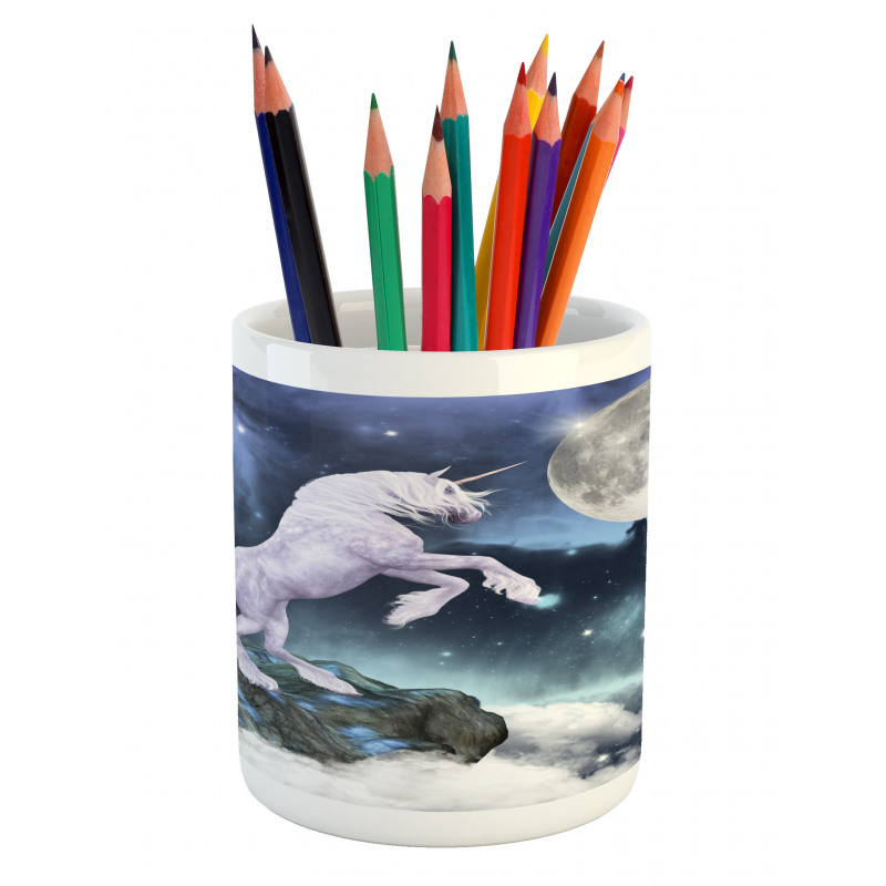 Rock up Cliffs Image Pencil Pen Holder