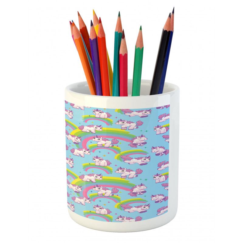 Cartoon Childish Pencil Pen Holder