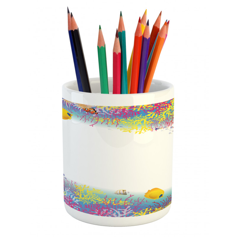 Aquatic Animals Fish Pencil Pen Holder