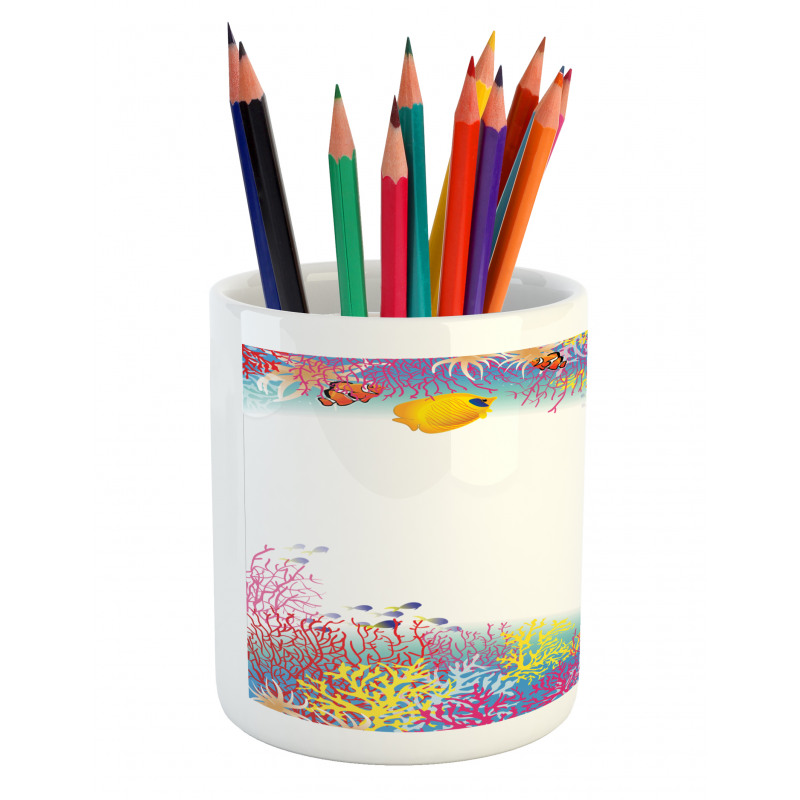 Aquatic Animals Fish Pencil Pen Holder