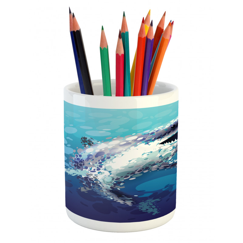 Shark Oceanlife Animal Pencil Pen Holder