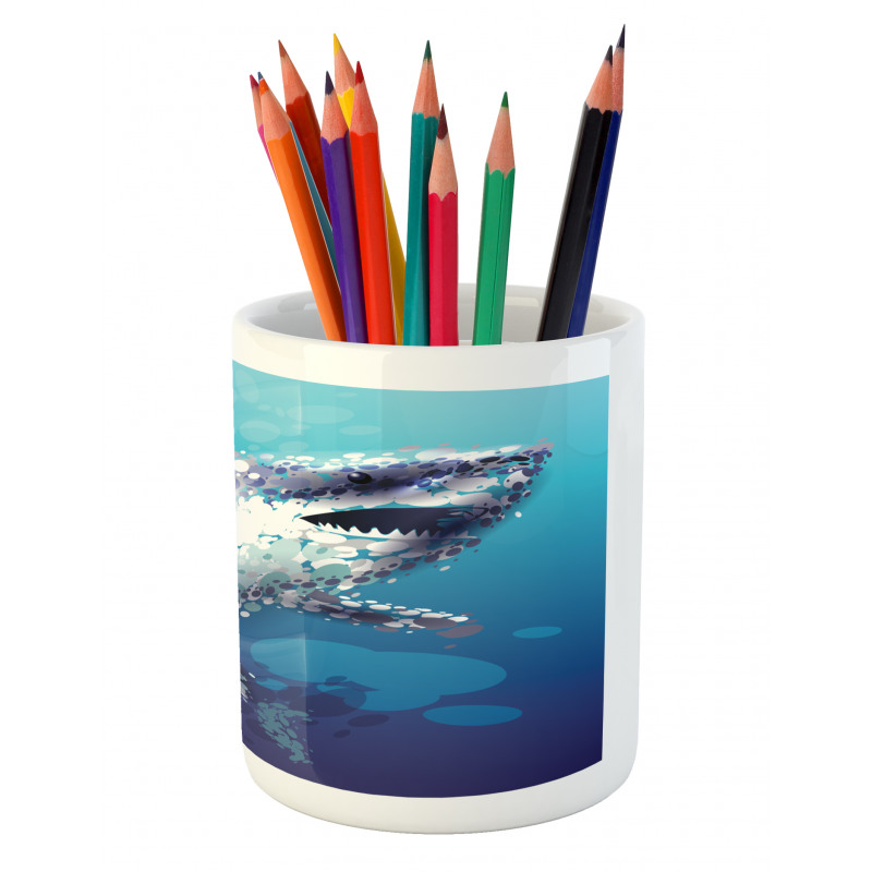 Shark Oceanlife Animal Pencil Pen Holder