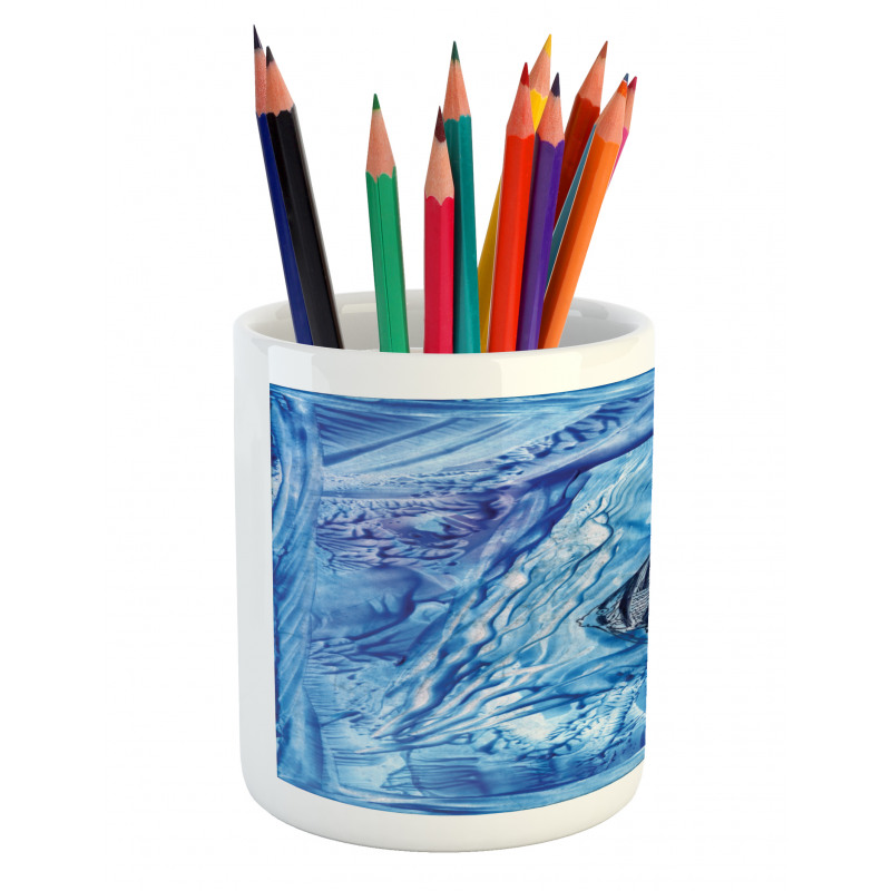 Swimming Fish Pencil Pen Holder