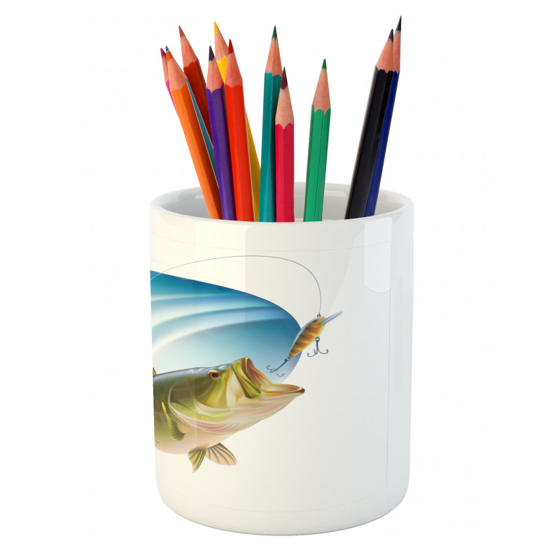 Wild Life in Nature Theme Pencil Pen Holder
