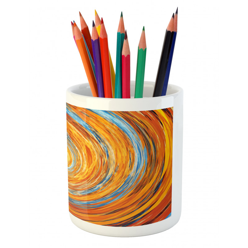 Colorful Hippie Style Pencil Pen Holder