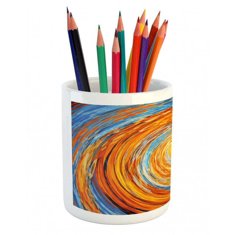 Colorful Hippie Style Pencil Pen Holder