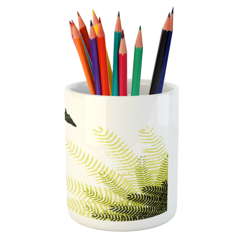 National Park Giraffe Pencil Pen Holder