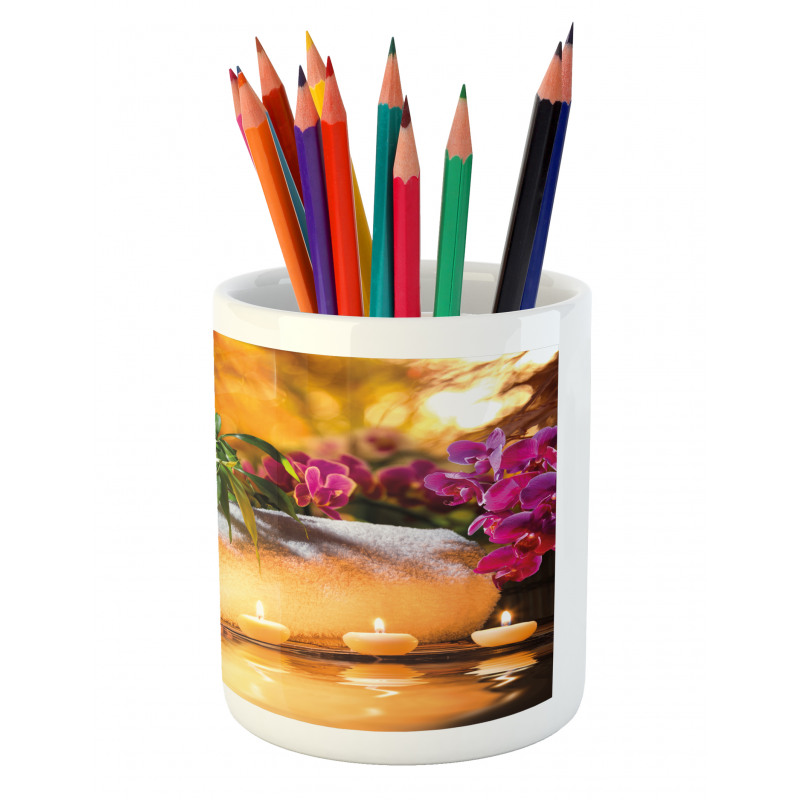 Romantic Garden Pencil Pen Holder