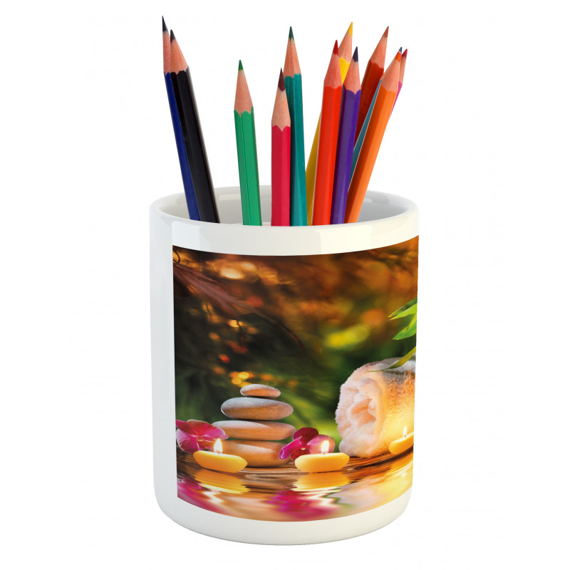 Romantic Garden Pencil Pen Holder