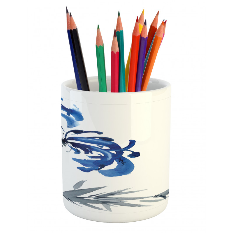 Brushstroke Work of Art Pencil Pen Holder