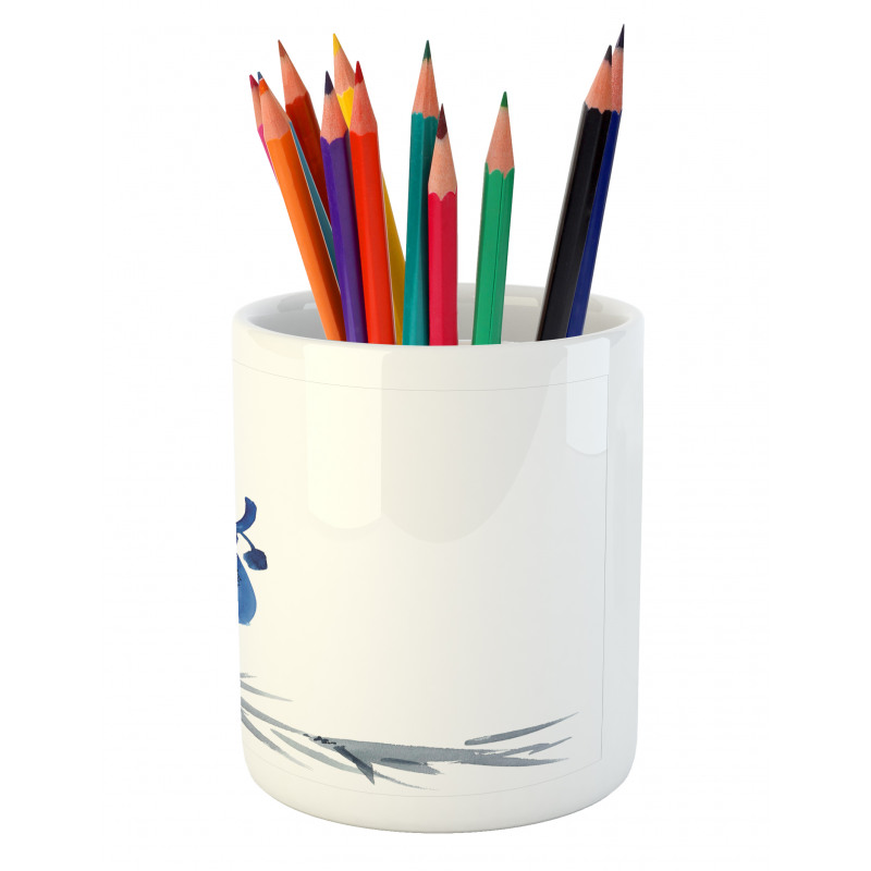 Brushstroke Work of Art Pencil Pen Holder