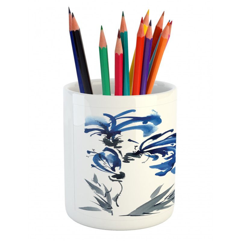 Brushstroke Work of Art Pencil Pen Holder