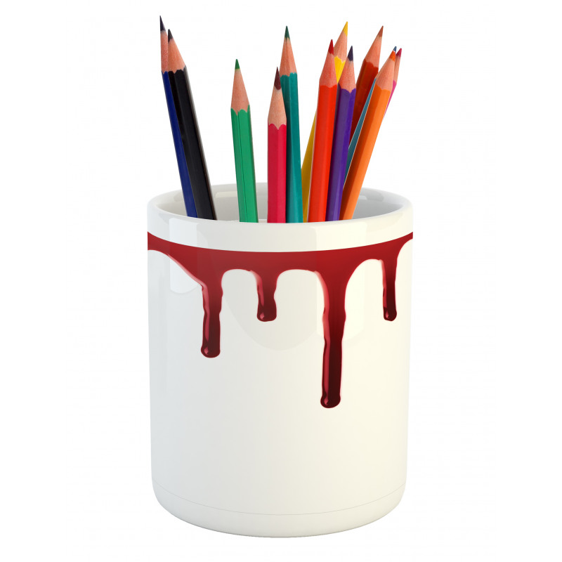 Halloween Zombie Crime Pencil Pen Holder