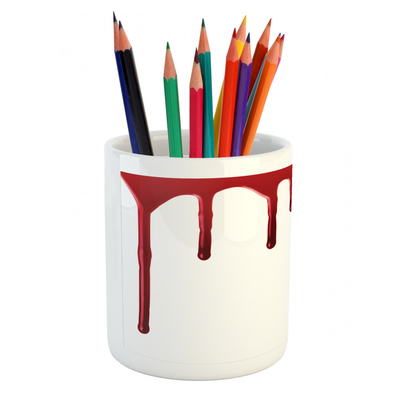 Halloween Zombie Crime Pencil Pen Holder