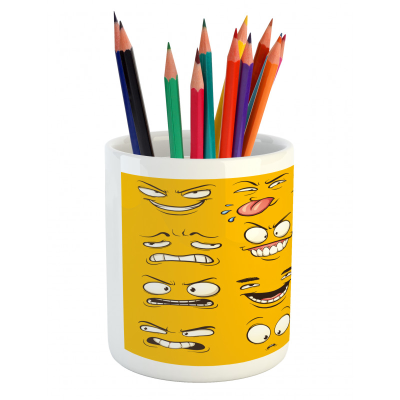 Hot Happy Love Sarcastic Pencil Pen Holder