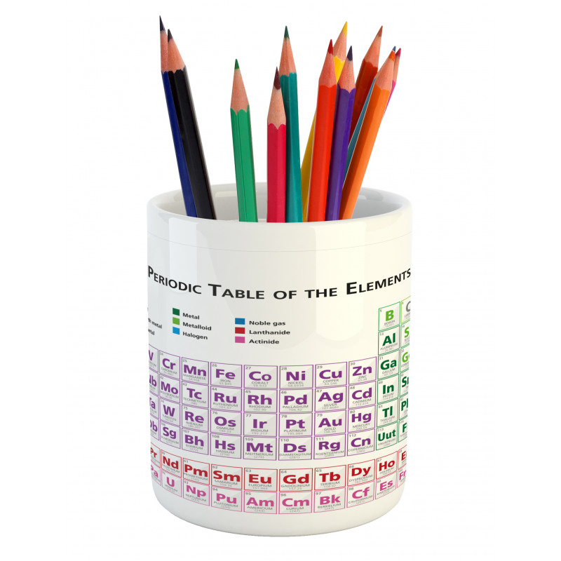 Chemistry Primary Table Pencil Pen Holder