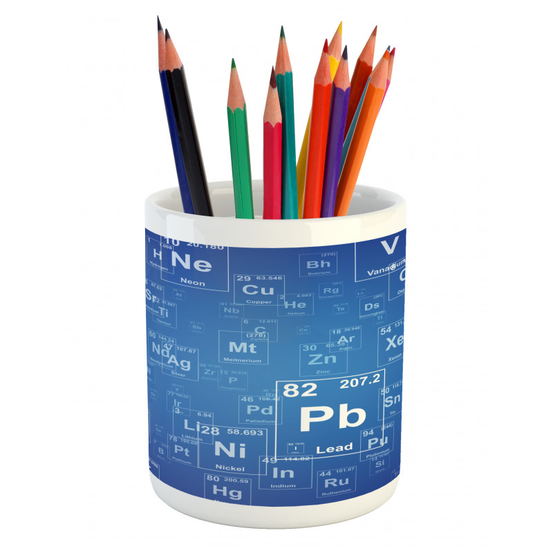 Tv Show Theme Chemistry Pencil Pen Holder