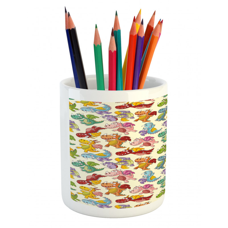 Happy Dinasours Pencil Pen Holder