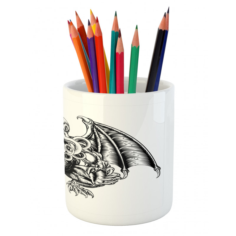 Cosmic Evil Monster Pencil Pen Holder