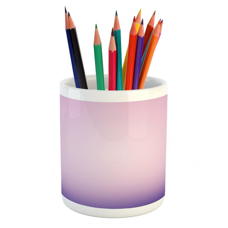 Pink and Purple Ombre Pencil Pen Holder