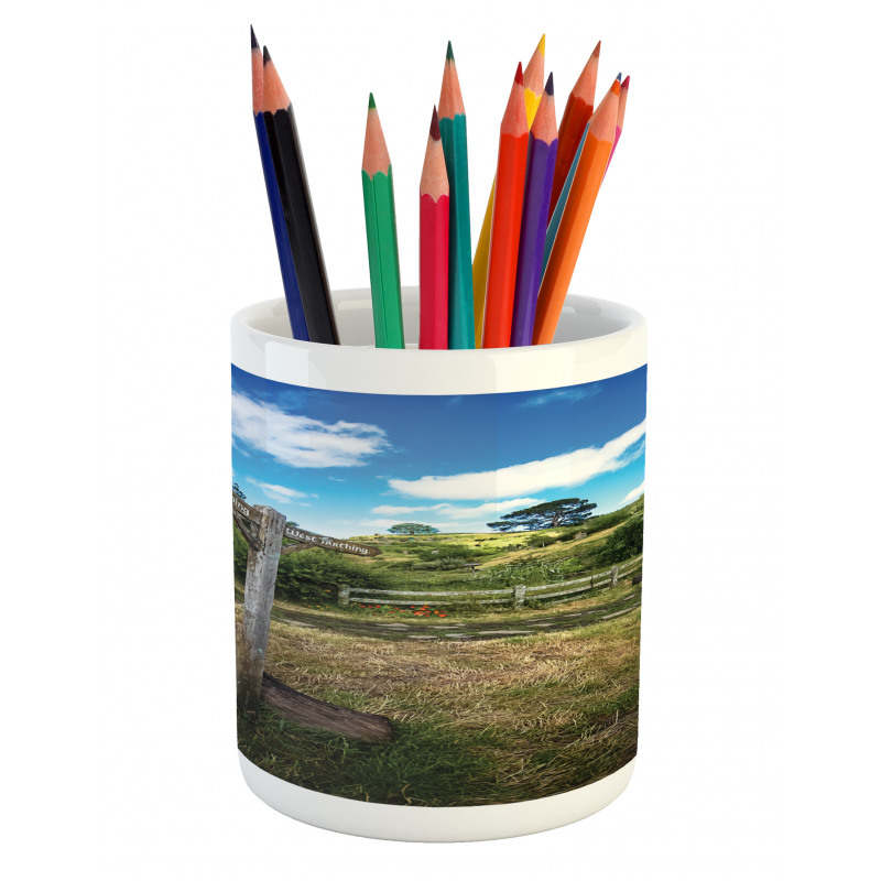 Hobbit Land East West Pencil Pen Holder