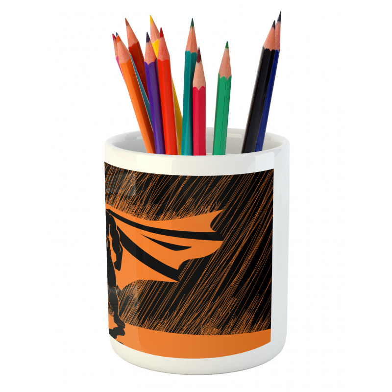 Super Powered Hero Pencil Pen Holder