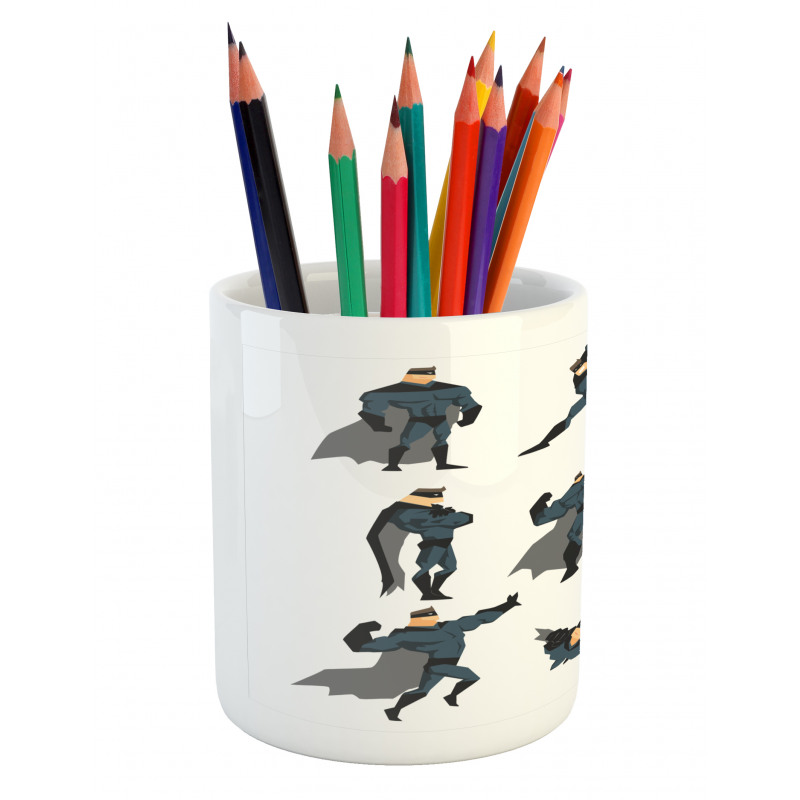 Superpowered Hero Pencil Pen Holder