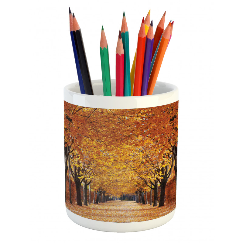 Pathway in the Woods Pencil Pen Holder