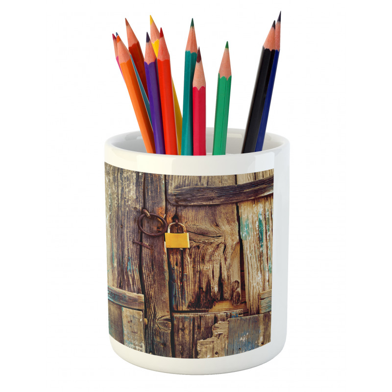 Color Details Mansion Pencil Pen Holder