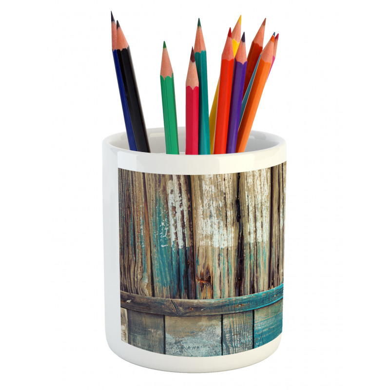 Color Details Mansion Pencil Pen Holder