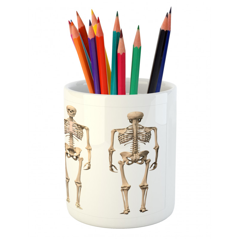 Medical Skeleton Pencil Pen Holder