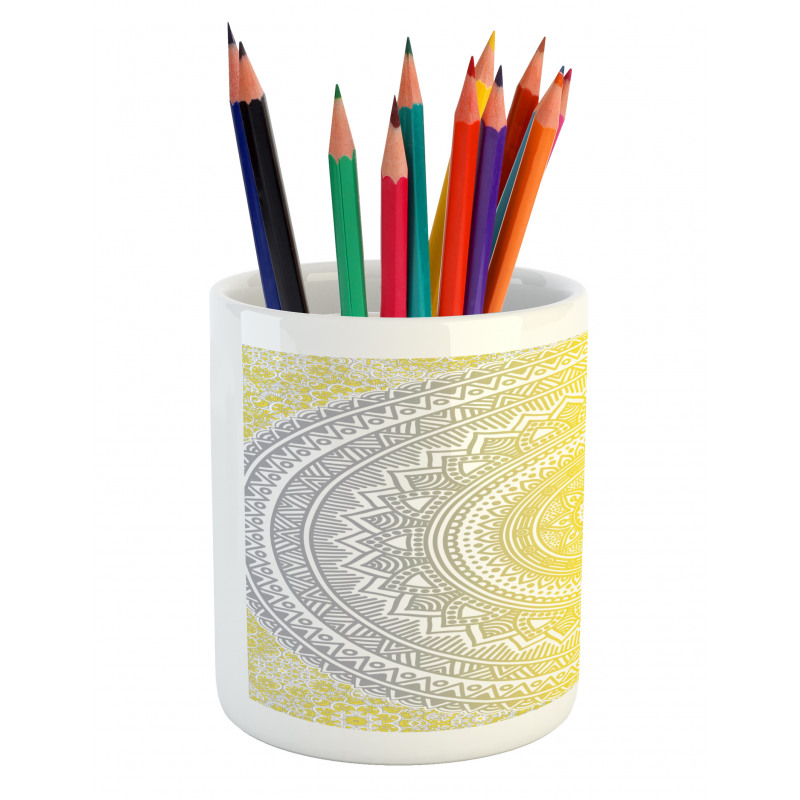 Pale Colored Ombre Pencil Pen Holder