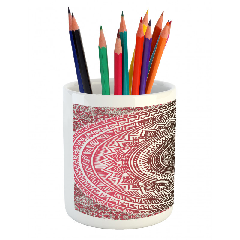 Ombre Ethnic Pencil Pen Holder