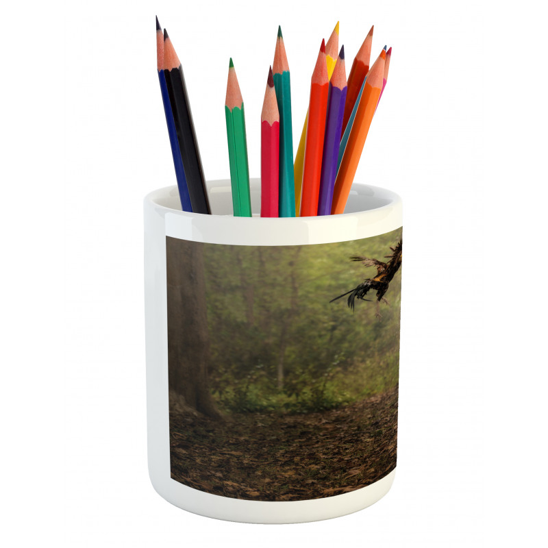 Forest Birds Eco Pencil Pen Holder