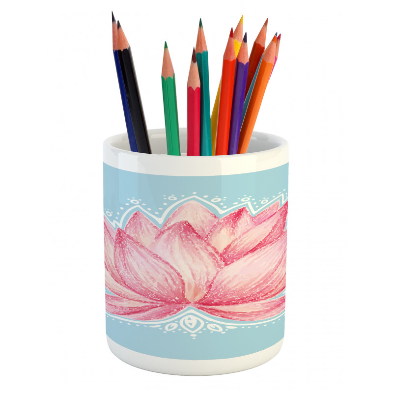 Gardening Lotus Flower Pencil Pen Holder