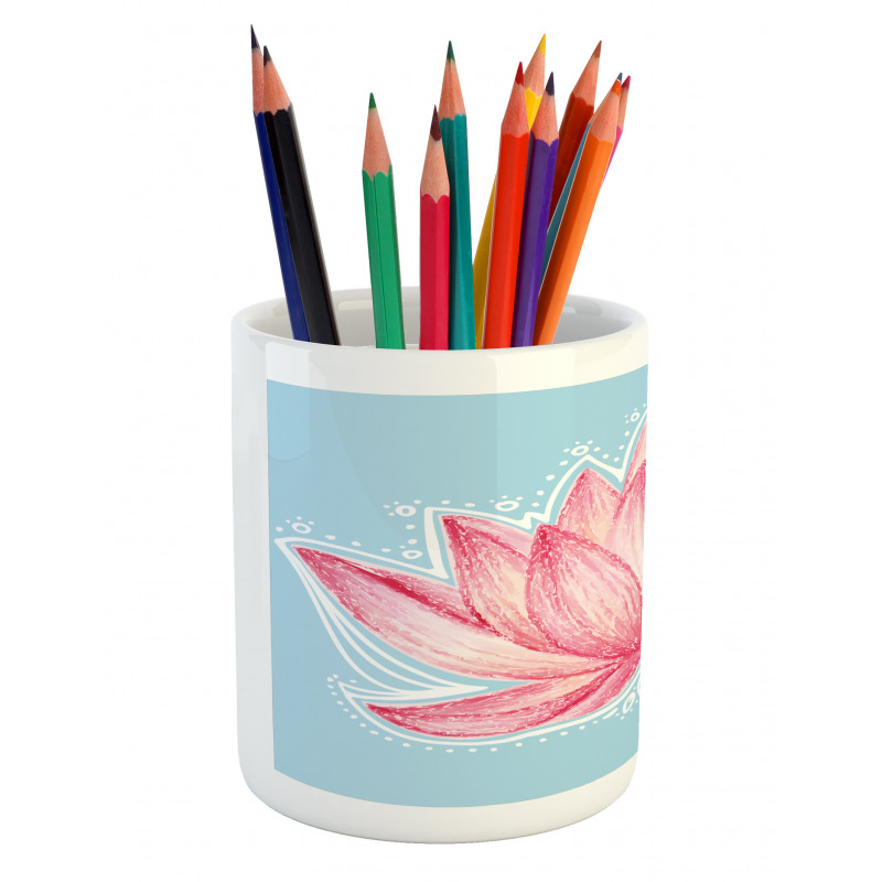 Gardening Lotus Flower Pencil Pen Holder