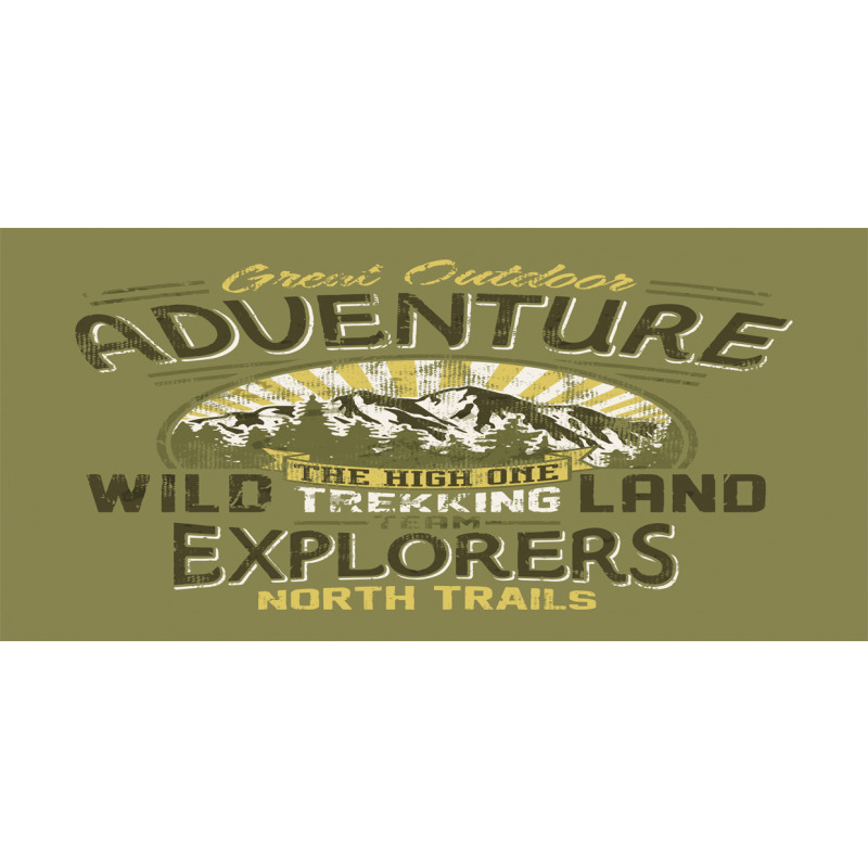 Outdoor Adventure Poster Pencil Pen Holder