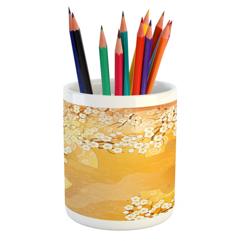 Blossoms Pencil Pen Holder