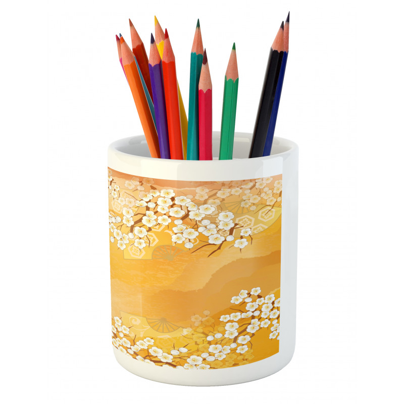 Blossoms Pencil Pen Holder