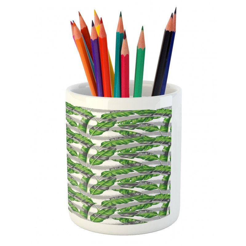 Banana Leaves Design Pencil Pen Holder